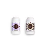 lavanila 2 pack - the healthy deodorant set: aluminum-free, vegan, clean, natural, pure vanilla, vanilla lavender (2 x 2 oz deodorants) logo