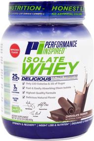 img 4 attached to Performance Inspired Nutrition Isolate Chocolate