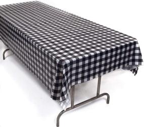 img 1 attached to 🏞️ Prestidge Checkered Tablecloths Tablecovers – Rectangular - Enhanced SEO