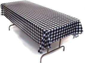 img 4 attached to 🏞️ Prestidge Checkered Tablecloths Tablecovers – Rectangular - Enhanced SEO