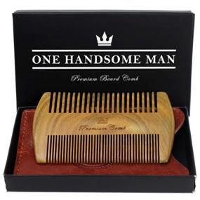 img 4 attached to Beard Comb One Handsome Man