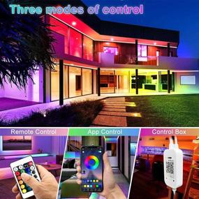 img 1 attached to 40ft LED Strip Lights with APP Control Music Sync for Room Home Decoration