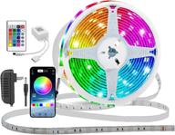 40ft led strip lights with app control music sync for room home decoration логотип