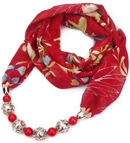 img 2 attached to GOGNGTR Vintage Accessory Necklace Infinity Women's Accessories for Scarves & Wraps