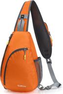 🎒 g4free enhanced sling backpack shoulder bags for hiking - triangle rucksack логотип