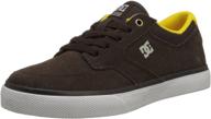 👟 stylish and sturdy dc shoes boys nyjah vulc girls' shoes for the fashion-forward kids logo