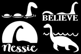 img 4 attached to Набор наклеек Loch Ness Decal Assorted