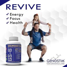 img 4 attached to 💪 Genostim GS-6® Protein Peptide Supplement: 100mg for Hormonal Balance, Accelerated Healing, and Cellular Rejuvenation. Ideal for Athletes, Men, and Women. 60 Tablets.