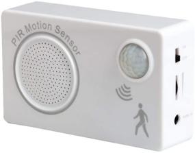img 4 attached to 📱 Enhanced Mini PIR Motion Sensor: Phone Recording, Welcome Alarm, Sound Motion Doorbell