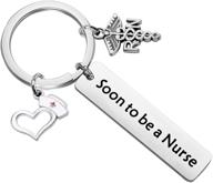 💉 potiy future nurse keychain: a thoughtful graduation gift for medical students & aspiring nurses logo