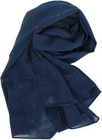 img 3 attached to Editha Muslim Headscarf Turban Lightweight Women's Accessories for Scarves & Wraps