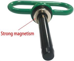 img 2 attached to Bueyfolt Heavy Duty Magnetic Hitch Pin: Securely Hitch Lawn & Tow Behind Attachments with Ease