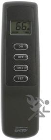 img 1 attached to 🔥 Black SkyTech 1410T/LCD Timer Control (SKY-1410T-LCD-A) for Fireplace Remotes and Thermostats