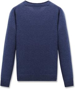 img 3 attached to 👕 CUNYI Boys' Little V Neck Pullover Sweater: Stylish Clothing and Sweaters