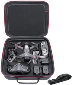 img 4 attached to 📦 RLSOCO Hard Case for DJI FPV Combo - Ultimate Protection for FPV Accessories: Drone, Goggles, Controller, Motion Controller, and More!