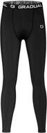 🏀 active boys' clothing: gradual compression leggings for soccer and basketball logo