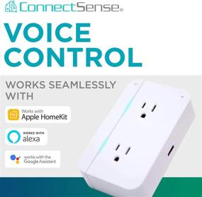 img 1 attached to 💡 Enhance Your Home Automation with ConnectSense CS SO2 Smart Outlet² in White