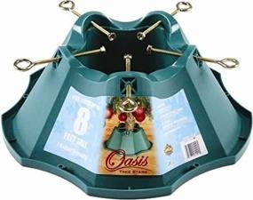 img 1 attached to Convenient Handythings Christmas Tree Stand: Holds Up to 8-Feet Trees with 1.3-Gallon Water Capacity!