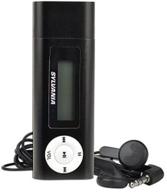 🎧 sylvania smpk2312 2gb usb 2.0 mp3 digital music player &amp; voice recorder with 1.1&#34; color changing lcd display (black) logo