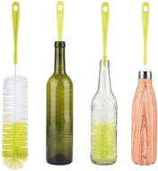 🧼 alink 16” long bottle brush cleaner: an ultimate solution for washing wine, beer, s’well, decanter, kombucha, hydroflask, thermos, glass and long narrow neck sport bottles logo