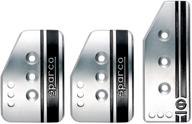 🏎️ sparco 037879it01 settanta short silver pedal set logo