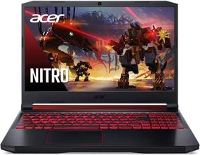 img 4 attached to 🎮 Acer Nitro 5 Gaming Laptop: 9th Gen Intel Core, NVIDIA GTX 1650, Full HD IPS Display, 8GB DDR4, 256GB SSD + 1TB HDD, Wi-Fi 6, Backlit Keyboard, Win10