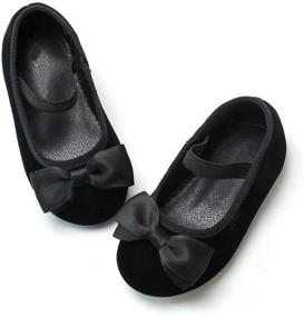 img 4 attached to Детская обувь Kolan Toddler Little Dress Shoes Girls' Shoes