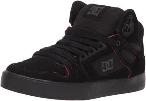 img 4 attached to DC HIGH TOP Skate Black White Men's Shoes and Fashion Sneakers