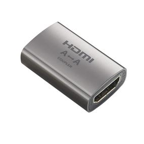 img 2 attached to 💎 Zeskit HDMI преобразователь V2: Премиум алюминиевая полная защита, покрытые золотом 24K разъемы - женский к разъему для улучшенной передачи сигнала.