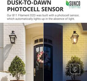img 3 attached to 🔆 Enhance Your Space with Sunco Lighting's Candelabra Filament Decorative Industrial Electrical Products!