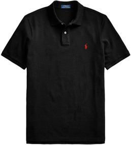 img 4 attached to 👕 Polo Ralph Lauren Men's Classic Navy Red Pony Shirts - Enhanced for SEO