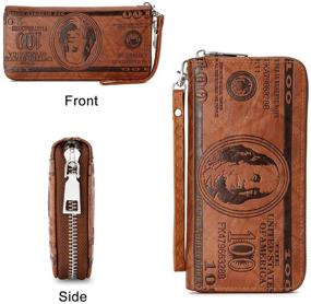 img 3 attached to Dollar Leather Wallet: Elegant Holder by OURBAG – Effortlessly Stylish!