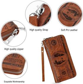 img 2 attached to Dollar Leather Wallet: Elegant Holder by OURBAG – Effortlessly Stylish!