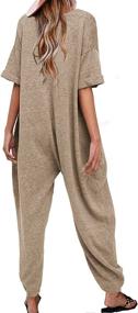 img 2 attached to 👩 Nirovien Women's Jumpsuits and Overalls - Stylish Women's Clothing for Jumpsuits, Rompers, and Overalls