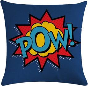 img 4 attached to Easternproject Cushion Exclamation Decorative Pillowcase