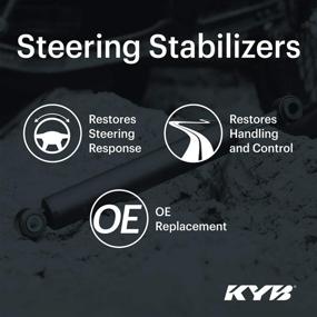 img 1 attached to 🔧 Steering Stabilizer KYB SS11318 - Improve Handling and Control