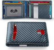 👛 zitahli minimalist blocking wallet - men's pocket accessories for card cases, money organizers, and wallets logo