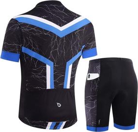 img 3 attached to 🚴 BALEAF Men's MTB Cycling Jersey Set: Stylish Bike Shirts for Summer Comfort - UPF50+ Protection included