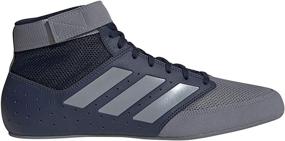 img 1 attached to Adidas Mens Wrestling Shoes Black Men's Shoes