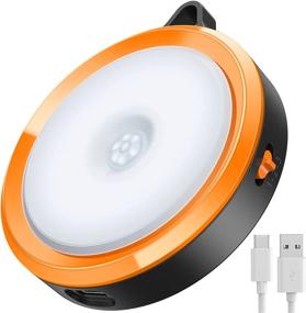 img 4 attached to 💡 Versatile Rechargeable Indoor Motion Sensor Light: LED Puck Lights for Cabinets, Wardrobes, and More!