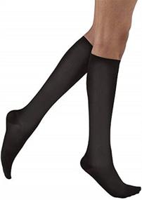 img 4 attached to 🧦 BSN Medical/Jobst Women's Ribbed Compression Stockings: Comfort, Style & Support for Every Step!