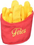 entertain your pup with p.l.a.y american classic plush french fries dog toy logo