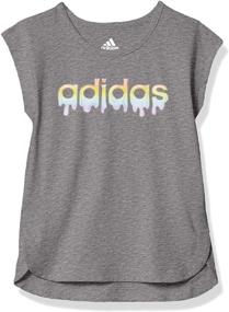 img 4 attached to 👚 Футболка с коротким рукавом Adidas Girls Active - Детская одежда для девочек