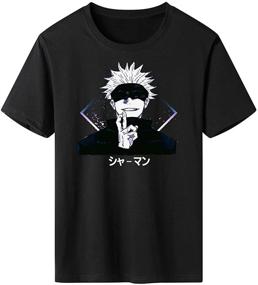 img 4 attached to TiwBski Jujutsu Kaisen T Shirt Creative Men's Clothing