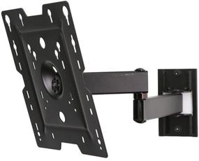 img 1 attached to 📺 Peerless ETA2x Full Motion Tilting Wall Mount: Ideal for 22-37-Inch Displays (Black)