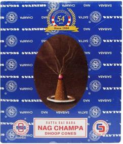 img 3 attached to Nag Champa Incense Cones Bundle with Cone Incense Burner - High-Quality Insence, Insense, Satya Incense