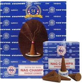 img 4 attached to Nag Champa Incense Cones Bundle with Cone Incense Burner - High-Quality Insence, Insense, Satya Incense