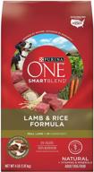 🐶 purina one smartblend: premium lamb & rice dry dog food for adult dogs logo