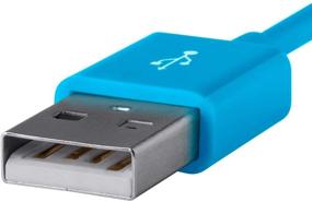 img 1 attached to 🔵 Кабель Monoprice 3ft Blue USB Type-A к Micro Type-B - 2.4A, 22/30AWG - Серия Select