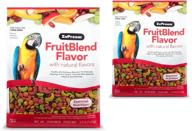 🦜 premium fruitblend flavor pellets for large birds - daily blend made in usa for amazon parrots, macaws, cockatoos logo